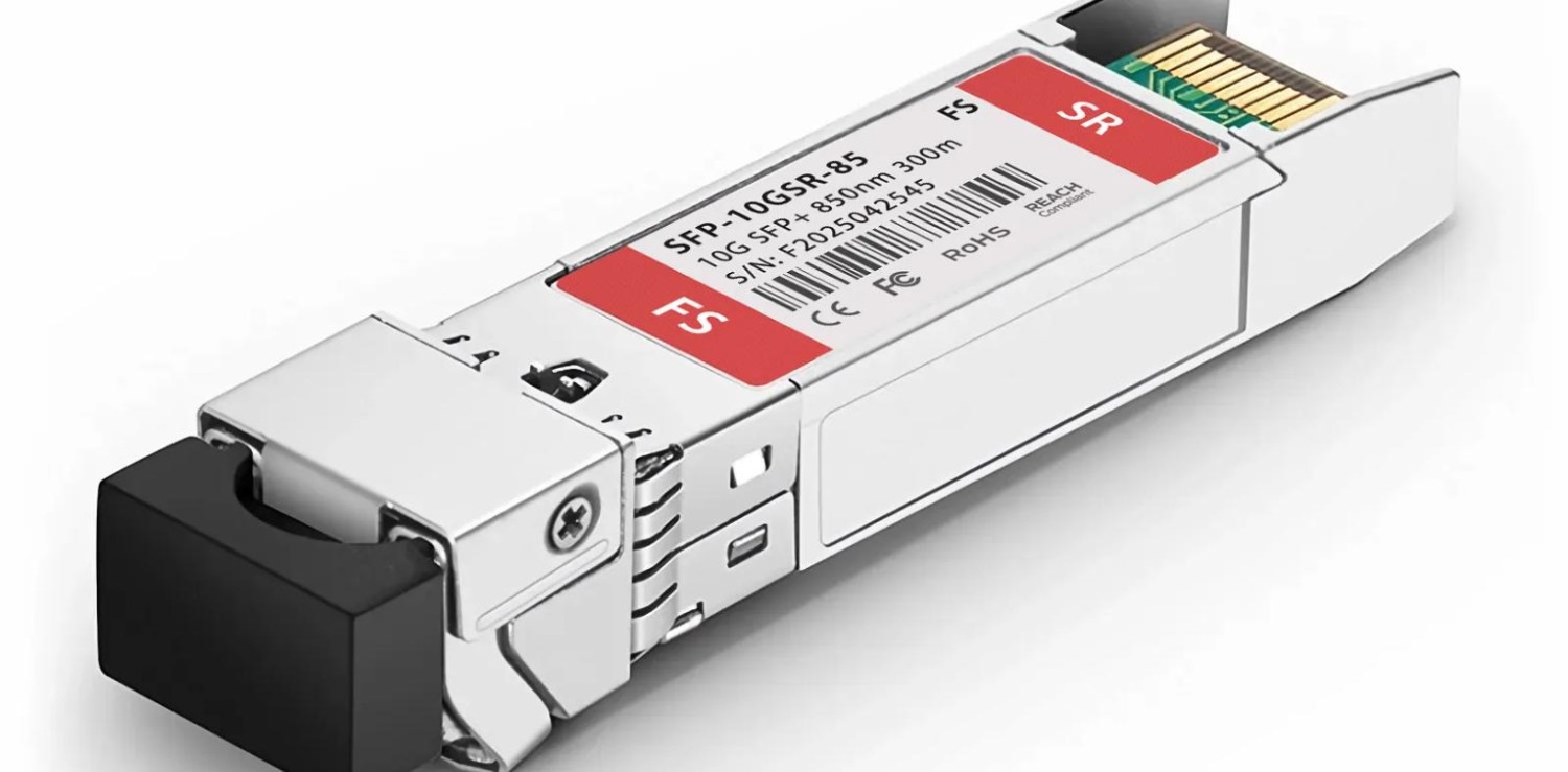 FS SFP-10GSR-85 10GBASE-SR SFP+ Transceiver Module (10G, MMF, LC, 300m)